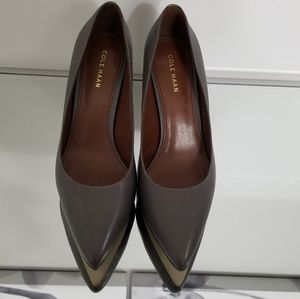 3 1/2 inch Cole Haan Platform Pump